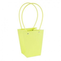 Пакет для цветов 12*17*20см лайм