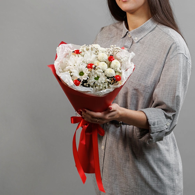 Букет детский "Божья коровка"