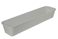 Ящик для рассады 64*14*10см пластик серый