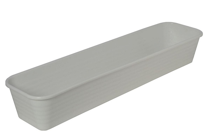 Ящик для рассады 64*14*10см пластик серый