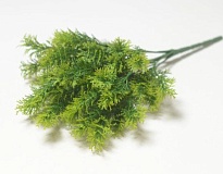 Зелень букет искусственный аспарагус h35см зеленый