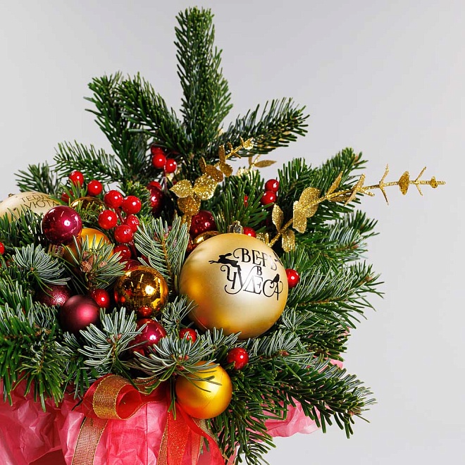 Композиция новогодняя "Чудеса"