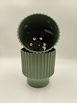 Горшок Аркада d17 h15,5см 2,9л с вкладкой пластик нефритовый