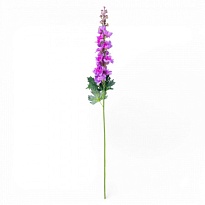 Дельфиниум ветка искусственная h75см сиреневый