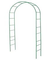 Арка садовая 230*37см зеленый