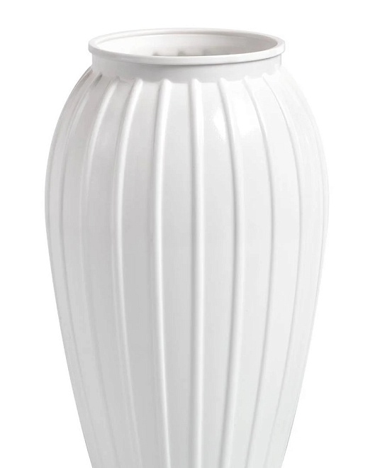 Ваза из акрила Фонарик d13*h22см белый