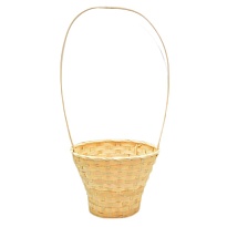 Корзина (бамбук) d23*h17*hh53см круг натуральный 