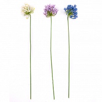 Агапантус ветка искусственная h70см микс