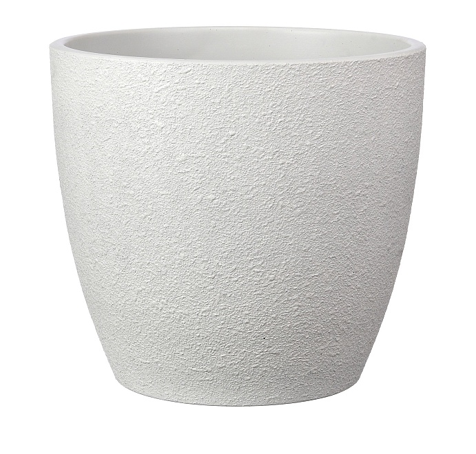 Горшок Бутон Саванна d44 h40см 40л бетон белый