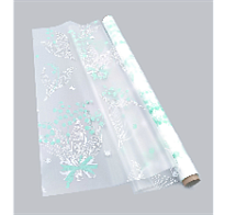 Пленка матовая 60см*10м Ландаши мятный