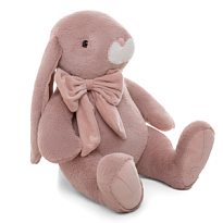 Мягкая игрушка кролик Банни h37см пудровый