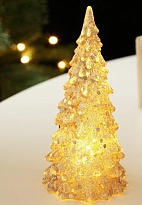 Фигурка декоративная Елочка с LED подсветкой 5,7*12,2см 