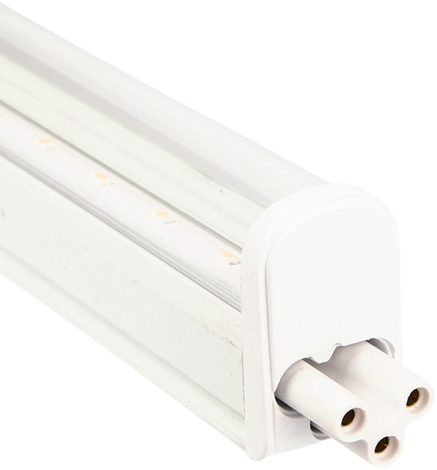 Фитосветильник Uniel линейный 87см выключатель на корпусе белый