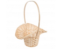 Корзина (бамбук) d21*13*h14*hh29см круг натуральный