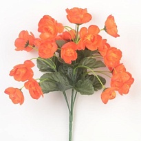 Огоньки в букете искусственные 25 голов h34см оранжевый