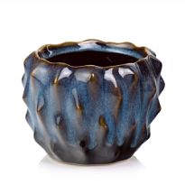 Кашпо Polnix Vintage d16 h13см керамика синий