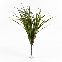 Зелень букет искусственный осока h45см зеленый