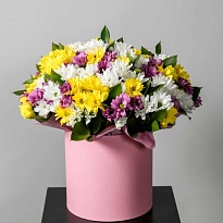 Композиция из хризантем "Томление"