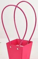 Пакет для цветов 6,5*9*10см фуксия 