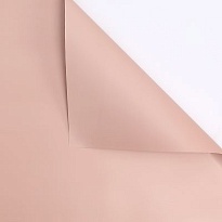 Пленка матовая 57*57см Монако 20 листов розовый пион