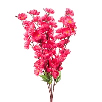 Цветы искусственные h60см фуксия-красный