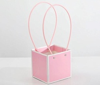 Пакет для цветов 12*12*13см цветущая сакура