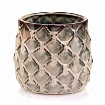 Кашпо Polnix Vintage d15 h15см керамика коричневый