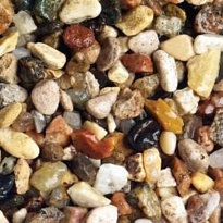 Грунт пестрый лакированный 3-5мм 1кг