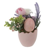 Композиция искусственная Пасхальная h16см 