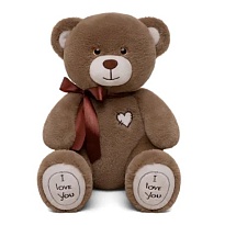 Мягкая игрушка Медведь Том h30см Бурый 