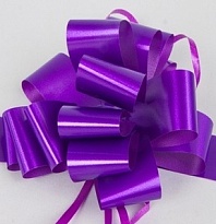 Бант шар 50мм однотонный фиолетовый 