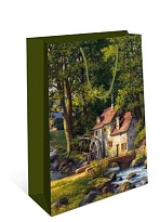 Пакет подарочный 18*23*10см Лес ассорти