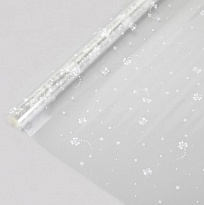 Пленка прозрачная 70см 200г Мираж белый