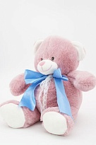 Мягкая игрушка Медведица Тью h30/40см сиреневый