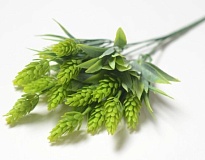 Зелень, букет искусственный, хмель, h32см, светло-зеленый