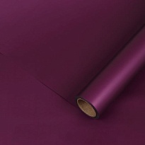 Пленка матовая 57*57см Самая нужная 20 листов бордовый