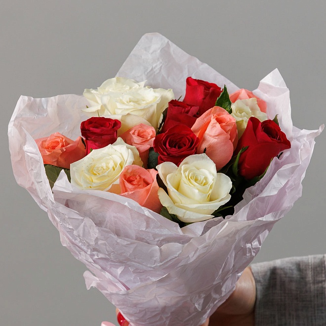 Букет детский "Первые розы"