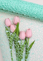 Сетка Крошет Ажурный 50см*4,5м мята