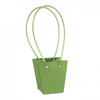 Пакет для цветов 8*12*12см оливковый