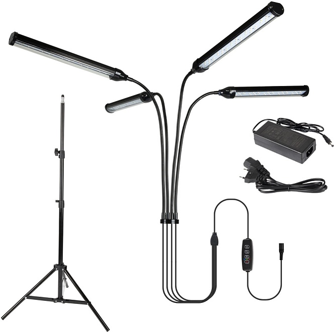 Фитосветильник Uniel линейный 87см выключатель на корпусе спектр SPLE белый