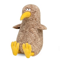 Мягкая игрушка Птица Киви h23см коричневый