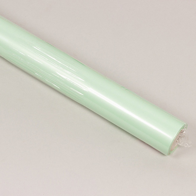 Пленка матовая 60см*10м двухсторонняя, перламутр зеленый чай-св.зеленый чай