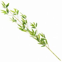 Зелень ветка искусственная бамбук h150см зеленый