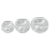 Ваза из стекла Кюгель-4 d17.2*h14.9см 2,4л