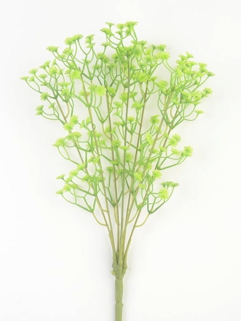 Гипсофила искусственная, 7 веток, h36см, зеленый