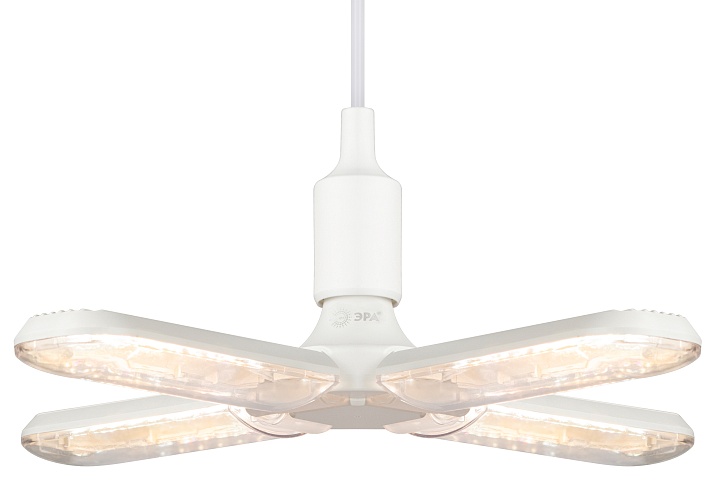 Фитолампа ЭРА 4-х лепестковая настраиваемая полный спектр 36Вт Е27