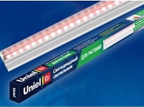 Фитосветильник Uniel линейный 57см выключатель на корпусе полный спектр белый