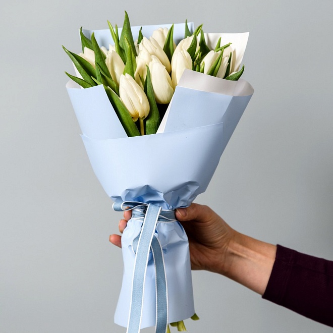 Букет из тюльпанов "Менуэт"