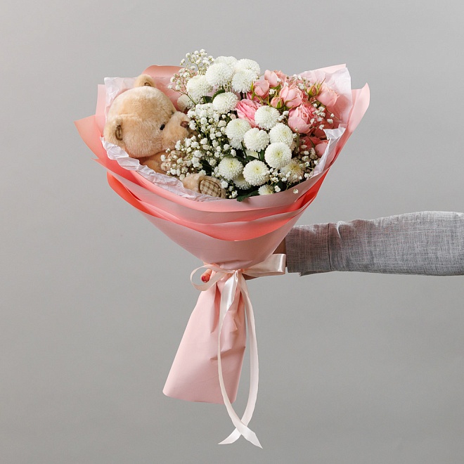 Букет детский "Мишутка"