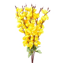 Цветы искусственные h60см желтый